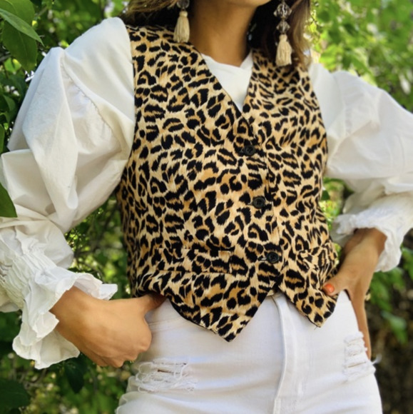 Animal Print Vests